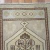 2′ x 3′ Turkish Ivory Brown Accent Rug Transitional Wool