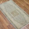 2′ x 3′ Persian Gray Beige Accent Rug Transitional Wool