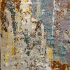 9′ x 12′ Gray Fine Hand-Knotted Indian Modern Rug – Contemporary Wool