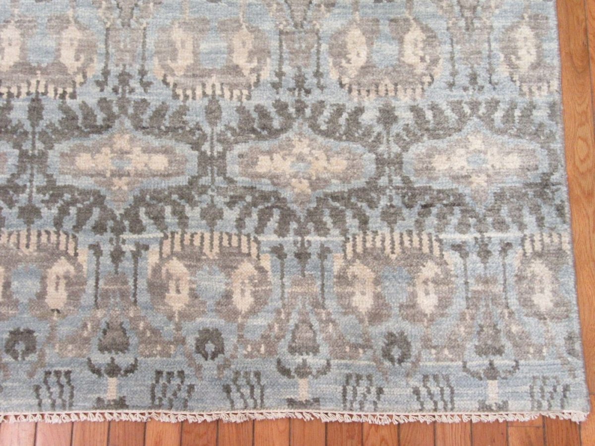10′ x 14′ Indian Patterned Rug Contemporary Wool