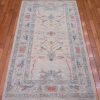 3′ x 6′ Turkish Ivory Blue Transitional Runner Rug
