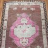 3′ x 11′ Turkey Brown Pink Runner Rug Traditional Wool