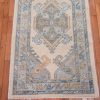 3′ x 13′ Turkey Ivory Oushak Runner Rug Transitional Hand Knotted Wool