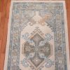 3′ x 13′ Turkey Ivory Oushak Runner Rug Transitional Hand Knotted Wool