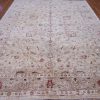 9′ x 11′ Pakistan Beige Sultanabad Rug Traditional Hand Knotted Wool