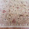 9′ x 11′ Pakistan Beige Sultanabad Rug Traditional Hand Knotted Wool