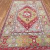 6′ x 9′ Turkey Red Sage Turkish Anatolian Rug Hand Knotted Wool