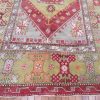 6′ x 9′ Turkey Red Sage Turkish Anatolian Rug Hand Knotted Wool