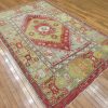 6′ x 9′ Turkey Red Sage Turkish Anatolian Rug Hand Knotted Wool