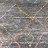 9′ x 14′ Turkey Charcoal Contemporary Rug Modern Hand Knotted Wool