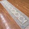 3′ x 12′ Turkish Oushak Runner Hand Knotted Wool
