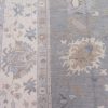 11′ x 15′ Soft Silver-Sage and Cream Hand-Knotted Fine Turkish Oushak Style Carpet – Premium Wool & Silk Blend