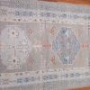 4′ x 16′ Turkish Ivory Oushak Runner Rug Hand Knotted Wool