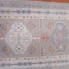 4′ x 16′ Turkish Ivory Oushak Runner Rug Hand Knotted Wool