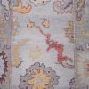 3′ x 5′ Light Blue Turkish Oushak Rug Hand Knotted Wool