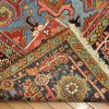 10′ x 13′ Persian Red Heriz Rug Traditional Hand-Knotted Wool