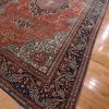 11′ x 15′ Red Fine Hand-Knotted Persian Sarouk Farahan Rug – Traditional Wool