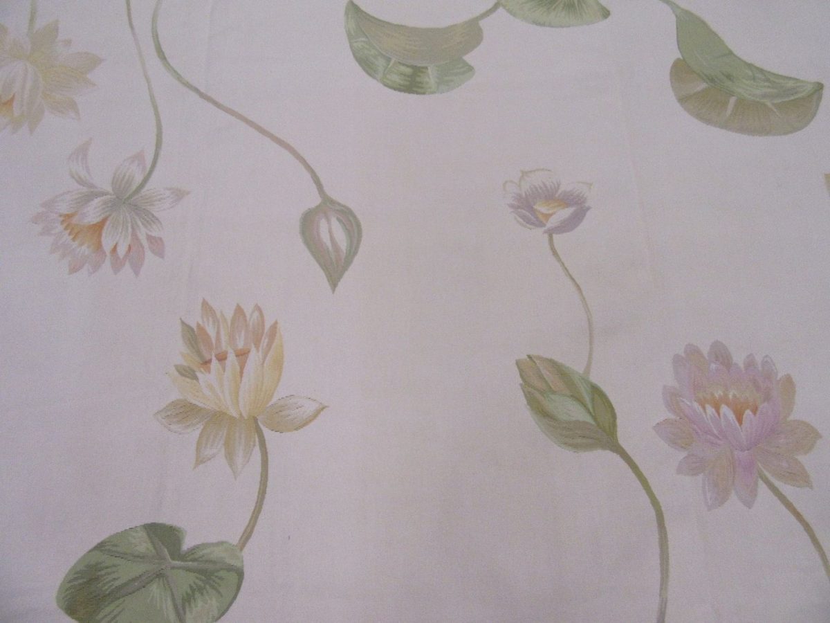 10′ x 14′ Floral Aubusson Contemporary Rug – Handwoven Wool