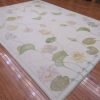 10′ x 14′ Floral Aubusson Contemporary Rug – Handwoven Wool