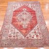 4′ x 6′ Terracotta Fine Hand-Knotted Turkish Oushak Rug – Traditional Wool