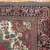 9′ x 12′ Persian Red Sarouk Farahan Rug – Hand-Knotted Wool