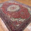 9′ x 12′ Persian Red Sarouk Farahan Rug – Hand-Knotted Wool
