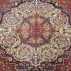 9′ x 12′ Persian Red Sarouk Farahan Rug – Hand-Knotted Wool