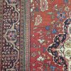 9′ x 12′ Persian Red Sarouk Farahan Rug – Hand-Knotted Wool