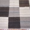 8′ x 10′ Modern Gray Kilim Rug – Handwoven Wool - 3 8′ x 10′ Modern Gray Kilim Rug – Handwoven Wool