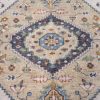 8′ x 10′ Indian Gold Ziegler Rug – Hand-Knotted Wool