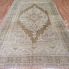 7′ x 12′ Turkish Beige Anatolian Rug – Hand-Knotted Wool