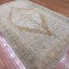 7′ x 12′ Turkish Beige Anatolian Rug – Hand-Knotted Wool
