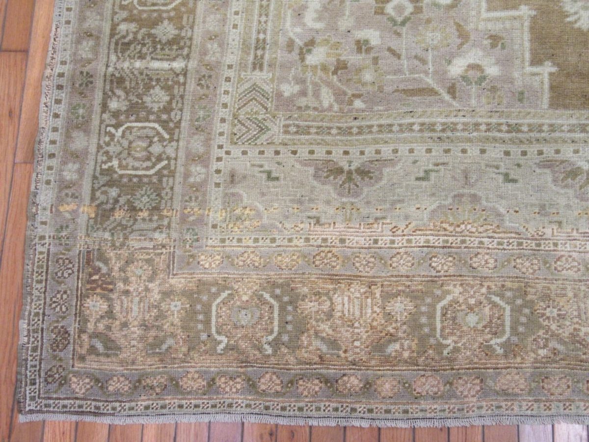 7′ x 12′ Turkish Beige Anatolian Rug – Hand-Knotted Wool