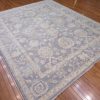 8′ x 10′ Pakistani Blue Oushak Rug – Hand-Knotted Wool
