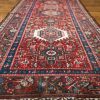 4′ x 11′ Red Fine Hand-Knotted Persian Karajeh Rug – Traditional Runner Wool