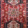 4′ x 11′ Red Fine Hand-Knotted Persian Karajeh Rug – Traditional Runner Wool