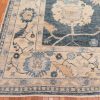 11′ x 15′ Slate Blue Fine Hand-Knotted New Turkish Oushak Rug – Traditional Wool