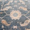 11′ x 15′ Slate Blue Fine Hand-Knotted New Turkish Oushak Rug – Traditional Wool
