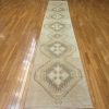 3′ x 17′ Turkish Beige Anatolian Runner Rug – Hand-Knotted Wool
