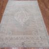 5′ x 7′ Turkish Beige Anatolian Rug Hand-Knotted Wool