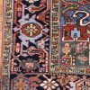 7′ x 11′ Red Fine Hand-Knotted Persian Heriz Rug – Traditional Wool