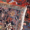7′ x 11′ Red Fine Hand-Knotted Persian Heriz Rug – Traditional Wool