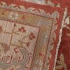 12′ x 13′ Red Fine Hand-Knotted Turkish Oushak Rug – Traditional Wool