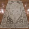 4′ x 7′ Beige Fine Hand-Knotted Turkish Anatolian Rug – Traditional Wool