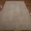 7′ x 9′ Beige Fine Hand-Knotted Turkish Anatolian Rug – Traditional Wool