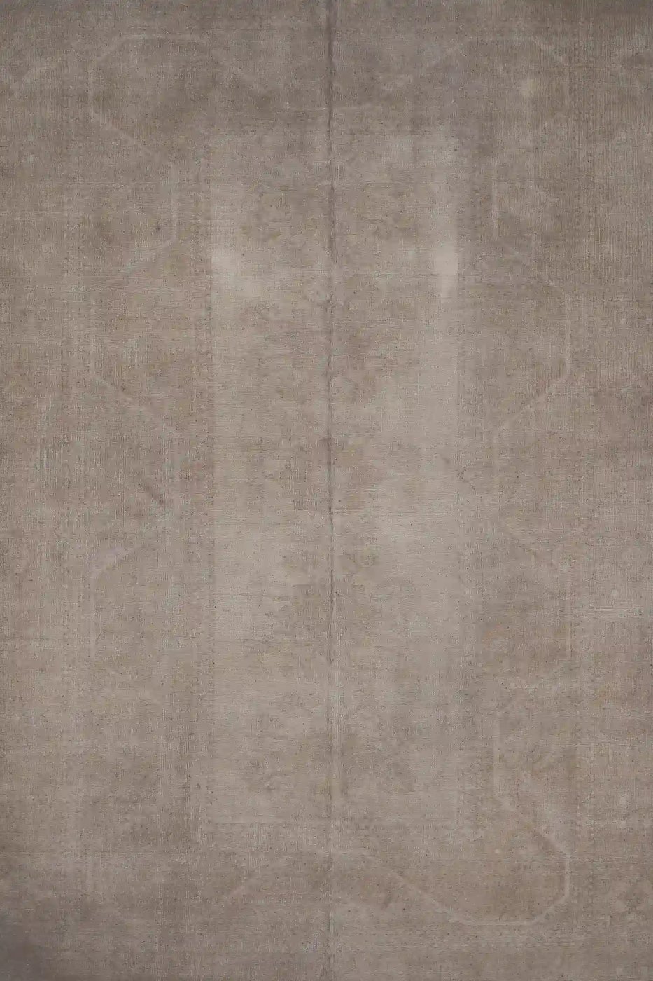 7′ x 9′ Beige Fine Hand-Knotted Turkish Anatolian Rug – Traditional Wool
