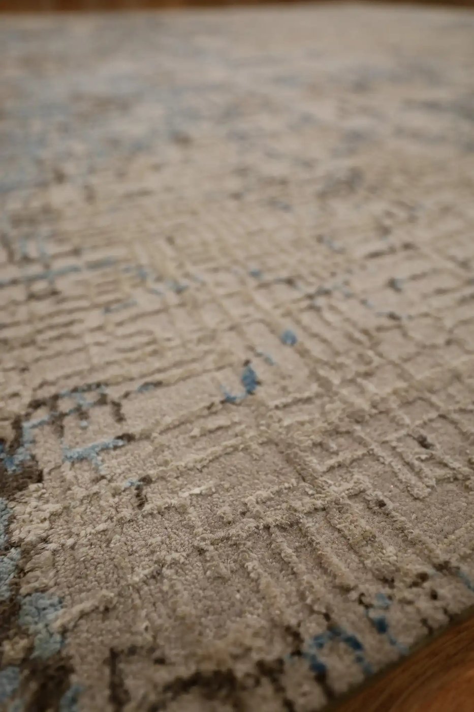 8′ x 10′ Beige Fine Hand-Knotted Indian Cologne Rug – Traditional Wool