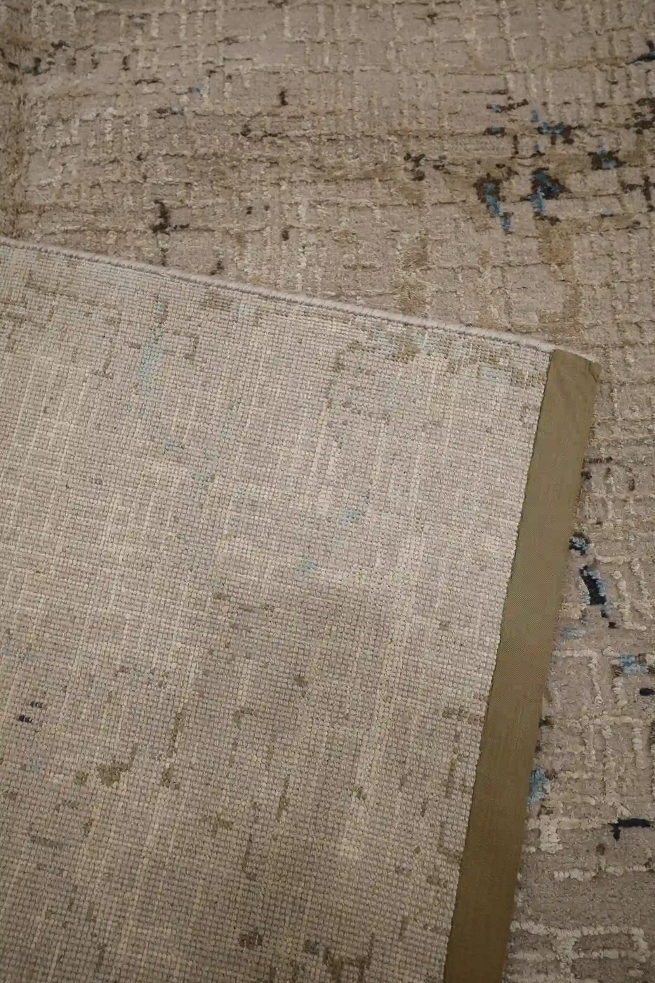 8′ x 10′ Beige Fine Hand-Knotted Indian Cologne Rug – Traditional Wool