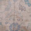 6′ x 10′ Beige Fine Hand-Knotted Pakistan Oushak Rug – Transitional Wool