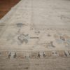 8′ x 10′ Beige Fine Hand-Knotted Afghan Oushak Rug – Traditional Wool